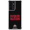 University of Nebraska Husker Nation Galaxy S21 Ultra 5G Clear Case